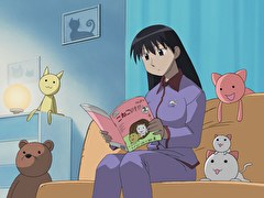 あずまんが大王　第１９話　｢あくび名人｣｢なんだか青春｣｢大人の花見｣｢子供の花見｣｢桜｣