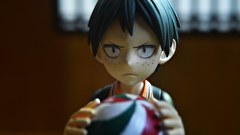 人形アニメ「ハイキュー!!」　第３話　ペットボトル１（月島・山口）
