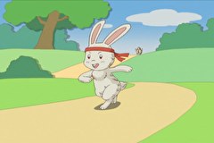 アニマル横町　第43話　どき☆どき　うさぎとカメの巻／第44話　どき☆どき　探検隊の巻