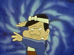 天才バカボン 第７５話 パパがヘンシーンと変身したのだ 第７６話 パパのデベソは１００円玉なのだ アニメ テレビアニメ ビデックスjp