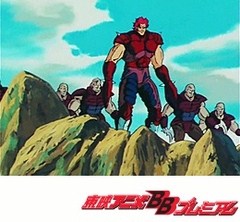 北斗の拳２　第１３２話　問答無用の男達！　遂に荒野の七人がケンを襲う！！