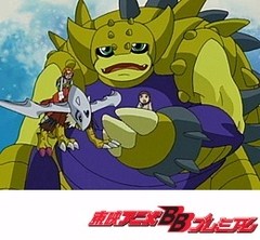 デジモンアドベンチャー０２　第２４話　大地の装甲アンキロモン