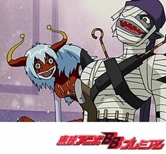 デジモンアドベンチャー０２　第２９話　アルケニモン蜘蛛女のミス