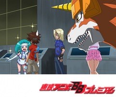 デジモンクロスウォーズ　第３８話　謎のサイバーランド！鋼の街の美少女