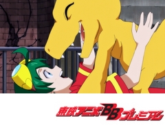 デジモンユニバース アプリモンスターズ　第４５話　大激突！？ガッチモンＶＳアグモン！