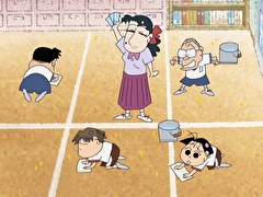 ののちゃん　第５２話　「ぴかぴかワックス作戦！」「保健室に侵入せよ」「おとうさんの日曜大工」