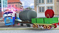 トレインズ TRAINS　第４２話　せきたんでバーベキュー