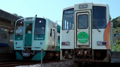 鉄路の旅　阿佐海岸鉄道　伊勢えび駅長