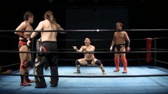 ＢＡＴＩ－ＢＡＴＩ４０　２０１０年１０月２４日（日）　神奈川・ラゾーナ川崎プラザソル　第５試合　池田大輔＆大場貴弘ＶＳ真霜拳號＆橋誠　タッグマッチ　バチバチ・ルール３０分１本勝負