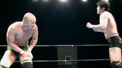 ＢＡＴＩ－ＢＡＴＩ４２　２０１０年１２月１９日（日）　神奈川・ラゾーナ川崎プラザソル　第２試合　長井満也ＶＳ大久保一樹　バチバチ・ルール３０分１本勝負