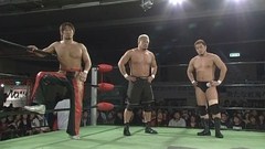 Ｓｐｒｉｎｇ　Ｎａｖｉｇ．’１０　２０１０年４月２５日　北海道・札幌テイセンホール　第５試合　杉浦貴＆丸藤正道＆青木篤志ＶＳキース・ウォーカー＆髙山善廣＆リッキー・マルビン　３０分１本勝負