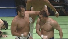 プロレスリング・ノア創立１０周年記念　１０ Ｙｅａｒｓ Ａｆｔｅｒ　２０１０年８月４日　東京・ディファ有明　第５試合　秋山準＆小川良成ＶＳ髙山善廣＆佐野巧真　セミファイナル　４５分１本勝負
