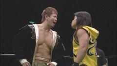 プロレスリング・ノア創立１０周年記念大会第３弾　ＮＥＷ ＮＡＶＩＧＡＴＩＯＮ ’１０ ｉｎ Ｔｏｋｙｏ　２０１０年８月２２日　東京・有明コロシアム　第５試合　王者組：石森太二＆リッキー・マルビンＶＳ挑戦者組：金本浩二＆タイガーマスク　ＧＨＣジュニアタッグ選手権試合　６０分１本勝負