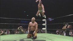 プロレスリング・ノア創立１０周年記念大会第３弾　ＮＥＷ ＮＡＶＩＧＡＴＩＯＮ ’１０ ｉｎ Ｔｏｋｙｏ　２０１０年８月２２日　東京・有明コロシアム　第８試合　王者：杉浦貴ＶＳ挑戦者：秋山準　メインイベント　ＧＨＣヘビー級選手権試合　６０分１本勝負