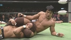 Ｓｈｉｎｙ Ｎａｖｉｇ．　２０１０最終戦  ２０１０年９月２６日　東京・日本武道館　第７試合　王者：金丸義信ＶＳ挑戦者：ＫＥＮＴＡ  ＧＨＣジュニアヘビー級選手権試合  ６０分１本勝負