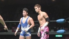 第４回日テレ杯争奪ジュニアタッグリーグ戦　Ａｕｔｕｍｎ　Ｎａｖｉｇ．２０１０　２０１０年１０月２６日　新潟市体育館　第５試合　小川良成＆鈴木鼓太郎ＶＳ小峠篤司＆原田大輔　第４回日テレ杯争奪ジュニアタッグリーグ戦　Ｂブロック公式戦　３０分１本勝負