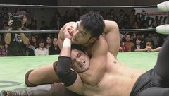 第４回日テレ杯争奪ジュニアタッグリーグ戦　Ａｕｔｕｍｎ　Ｎａｖｉｇ．２０１０最終戦　２０１０年１０月３０日　東京・後楽園ホール　第８試合　ＫＥＮＴＡ＆青木篤志ＶＳロデリック・ストロング＆エディー・エドワーズ　メインイベント　第４回日テレ杯争奪ジュニアタッグリーグ戦　優勝決定戦　時間無制限１本勝負