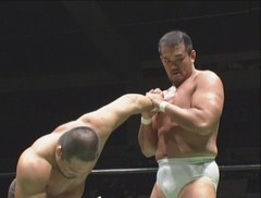復活記念！秋山準　特集　秋山準ＶＳ杉浦貴　ＧＨＣヘビー級選手権次期挑戦者決定リーグ戦Ｂブロック公式戦　２００７年９月２日　愛知県体育館