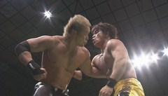 ＧＲＥＡＴ　ＶＯＹＡＧＥ　２０１１　ｉｎ　Ｆｕｋｕｏｋａ　２０１１年３月２１日　福岡国際センター　第８試合　王者：鈴木鼓太郎ＶＳ挑戦者：石森太二　ＧＨＣジュニアヘビー級選手権試合　６０分１本勝負