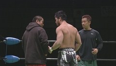 Ｎａｖｉｇ．　Ｉｎ　Ｍａｒｃｈ　２０１１　２０１１年３月２７日　ディファ有明　第６試合　モハメドヨネ　ＶＳ　ＫＥＮＴＡ　３０分１本勝負