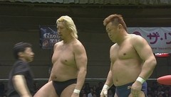 グローバル・タッグリーグ戦２０１１　２０１１年４月２９日　後楽園ホール　第６試合　髙山善廣、佐野巧真ＶＳ森嶋猛、吉江豊　セミファイナル　３０分１本勝負