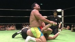 ＧＲＥＡＴ　ＶＯＹＡＧＥ　２０１１　ｉｎ　Ｔｏｋｙｏ　Ｖｏｌ．３  ２０１１年７月１０日　有明コロシアム　第６試合　森嶋猛ＶＳ佐々木健介　スペシャルシングルマッチ　６０分１本勝負