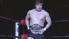 グローバル・リーグ戦２０１１開幕戦　２０１１年１１月５日　ディファ有明　第８試合　潮﨑豪ＶＳ鈴木鼓太郎　グローバル・リーグ戦２０１１　Ａブロック公式戦　セミファイナル　３０分１本勝負