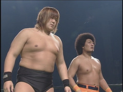 リクエストマッチ　小橋建太＆潮﨑豪　ＧＨＣタッグ挑戦　特集　王者組：森嶋猛＆モハメドヨネＶＳ挑戦者組：小橋建太＆本田多聞　ＧＨＣタッグ選手権試合　２００６年６月４日　北海道 札幌・ＳＴＶスピカ