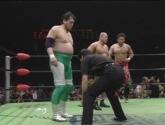 リクエストマッチ　三沢光晴メモリアルファイト　特集　三沢光晴、丸藤正道、杉浦貴ＶＳ小橋建太、高山善廣、中嶋勝彦　２００８年７月１８日　東京・日本武道館
