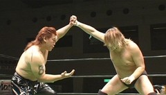 ＧＲＥＡＴ　ＶＯＹＡＧＥ　ｉｎ　ＮＡＧＯＹＡ　２０１２  ２０１２年６月３日　愛知・名古屋国際会議場　第８試合　王者：森嶋猛ＶＳ挑戦者：齋藤彰俊　ＧＨＣヘビー級選手権試合　メインイベント　６０分１本勝負