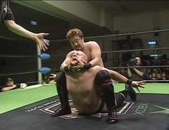 リクエストマッチ　王者防衛戦　名勝負集　王者：金丸義信ＶＳ挑戦者：マイケル・モデスト　ＧＨＣジュニアヘビー級選手権試合　２００３年３月３０日　福岡・博多スターレーン