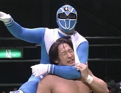 リクエストマッチ　クリスマス（１２月２４日）特集　デス・リューク・更家、日テレ戦隊地デジマン、石森太二ＶＳ丸藤正道、潮崎豪、本田多聞　２００６年１２月２４日　東京・ディファ有明