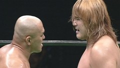 ＧＲＥＡＴ　ＶＯＹＡＧＥ２０１２　ｉｎ　ＹＯＫＯＨＡＭＡ　ｖｏｌ．２　２０１２年１０月８日　横浜文化体育館　第１１試合　王者：森嶋猛ＶＳ挑戦者：秋山準　ＧＨＣヘビー級選手権試合　メインイベント　６０分１本勝負
