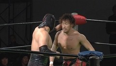 グローバル・リーグ戦２０１２　２０１２年１１月１１日　北海道・札幌テイセンホール　第７試合　丸藤正道ｖｓマイバッハ谷口　Ｂブロック公式戦　セミファイナル　３０分１本勝負