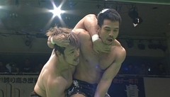 グローバル・リーグ戦２０１２優勝決定戦　２０１２年１１月２３日　東京・後楽園ホール　第６試合　潮﨑豪ｖｓＫＥＮＴＡ　Ａブロック公式戦　３０分１本勝負
