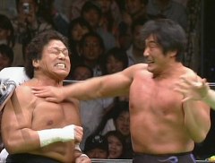小橋伝承マッチ　小橋建太＆潮﨑豪ＶＳ秋山準＆天龍源一郎　２００５年４月２４日　東京・日本武道館