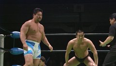 Ｓｅｃｏｎｄ　Ｎａｖｉｇ. ２０１３　２０１３年２月２３日　東京・ディファ有明　第５試合　森嶋猛＆モハメドヨネＶＳ佐々木健介＆中嶋勝彦　ＮＯＡＨｖｓＤＩＡＭＯＮＤ　ＲＩＮＧ　タッグマッチ　３０分１本勝負