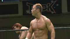 グローバル・タッグリーグ戦２０１３開幕戦　２０１３年４月１３日　東京・後楽園ホール　第６試合　森嶋猛＆モハメドヨネＶＳ齋藤彰俊＆本間朋晃　グローバル・タッグリーグ戦２０１３　Ａブロック公式戦　３０分１本勝負