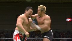 グローバル・タッグリーグ戦２０１３優勝決定戦  ２０１３年４月２８日　東京・後楽園ホール　第３試合　杉浦貴＆小峠篤司ＶＳ佐々木健介＆中嶋勝彦　グローバル・タッグリーグ戦２０１３　Ｂブロック公式戦　タッグマッチ　３０分１本勝負