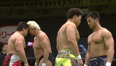 グローバル・タッグリーグ戦２０１３優勝決定戦  ２０１３年４月２８日　東京・後楽園ホール　第８試合　ＫＥＮＴＡ＆高山善廣ＶＳ佐々木健介＆中嶋勝彦　グローバル・タッグリーグ戦２０１３　優勝決定戦　メインイベント　時間無制限１本勝負
