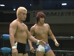 リクエストマッチ　日テレＧ＋杯ジュニアタッグリーグ戦　特集　ＫＥＮＴＡ＆石森太二ｖｓ青木篤志＆飯伏幸太　第３回日テレ杯争奪ジュニア・ヘビー級タッグリーグ戦  ２００９年７月１２日　東京・後楽園ホール
