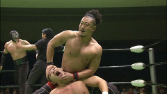 Ｓｏｕｔｈｅｒｎ　Ｎａｖｉｇ．２０１３　”方舟新章～心に残るプロレス～”　２０１３年６月２日　福岡・博多スターレーン　第５試合　丸藤正道＆モハメドヨネｖｓマイバッハ谷口＆高橋裕二郎　タッグマッチ　３０分１本勝負