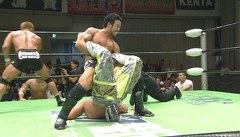 Ｓｈｉｎｙ　Ｎａｖｉｇ．２０１３　２０１３年９月２２日　東京・後楽園ホール　第７試合　ＫＥＮＴＡ＆杉浦貴ｖｓ中嶋勝彦＆丸藤正道　ＧＨＣヘビー級選手権前哨戦　ＮＯ　ＭＥＲＣＹｖｓＢＲＡＶＥ　メインイベント　６０分１本勝負