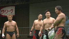 Ｓｐｒｉｎｇ　Ｎａｖｉｇ．２０１４　２０１４年３月２１日　東京・後楽園ホール　第５試合　丸藤正道＆中嶋勝彦＆モハメドヨネ＆池田大輔ｖｓＫＥＮＴＡ＆杉浦貴＆マイキー・ニコルス＆シェイン・ヘイスト　Ｐａｓｓａｇｅ　ｔｏ　ＧＴＬスペシャル８人タッグマッチ　３０分１本勝負