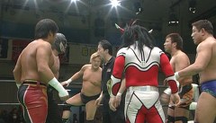 Ｓｐｒｉｎｇ　Ｎａｖｉｇ．２０１４　２０１４年３月２１日　東京・後楽園ホール　第７試合　永田裕志、小島聡、獣神サンダー・ライガーｖｓマイバッハ谷口、森嶋猛、拳王　ＧＨＣヘビー級選手権前哨戦　メインイベント　６０分１本勝負