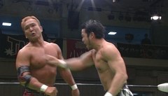 グローバル・タッグリーグ戦２０１４開幕戦　２０１４年４月１２日　東京・後楽園ホール　第７試合　ＫＥＮＴＡ＆高山善廣ｖｓ杉浦貴＆田中将斗　メインイベント　３０分１本勝負