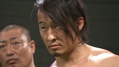 Ｖｏｙａｇｅ　ｆｏｒ　Ｃｏｌｏｓｓｅｕｍ　２０１４年６月２２日　大阪・ボディメーカーコロシアム　メインイベント　第７試合　永田裕志＆獣神サンダー・ライガー＆齋藤彰俊ＶＳ丸藤正道＆モハメドヨネ＆中嶋勝彦　ＧＨＣヘビー級選手権前哨戦　６０分１本勝負