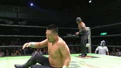 Ｓｕｍｍｅｒ Ｎａｖｉｇ.２０１４開幕戦　２０１４年９月６日　東京・ディファ有明　セミファイナル　第８試合　モハメド・ヨネＶＳマイバッハ谷口　ＢＲＡＶＥＶＳ超危暴軍シングル４番勝負　第３戦　３０分１本勝負