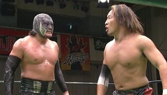 Ｓｈｉｎｙ Ｎａｖｉｇ.２０１４最終戦　２０１４年９月２１日　東京・後楽園ホール　メインイベント　第６試合　丸藤正道＆中嶋勝彦＆石森太二＆小峠篤司ＶＳマイバッハ谷口＆森嶋猛＆拳王＆大原はじめ　ＧＨＣヘビー級＆ＧＨＣジュニアタッグ選手権ダブル前哨戦　ＢＲＡＶＥ ＶＳ 超危暴軍キャプテンフォール・イリミネーションマッチ　時間無制限