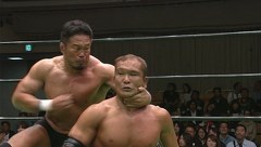 グローバル・リーグ戦２０１４開幕戦　２０１４年１０月１８日　後楽園ホール　セミファイナル　第８試合　杉浦貴ＶＳ田中将斗　グローバル・リーグ戦２０１４ Ｂブロック公式戦　３０分１本勝負
